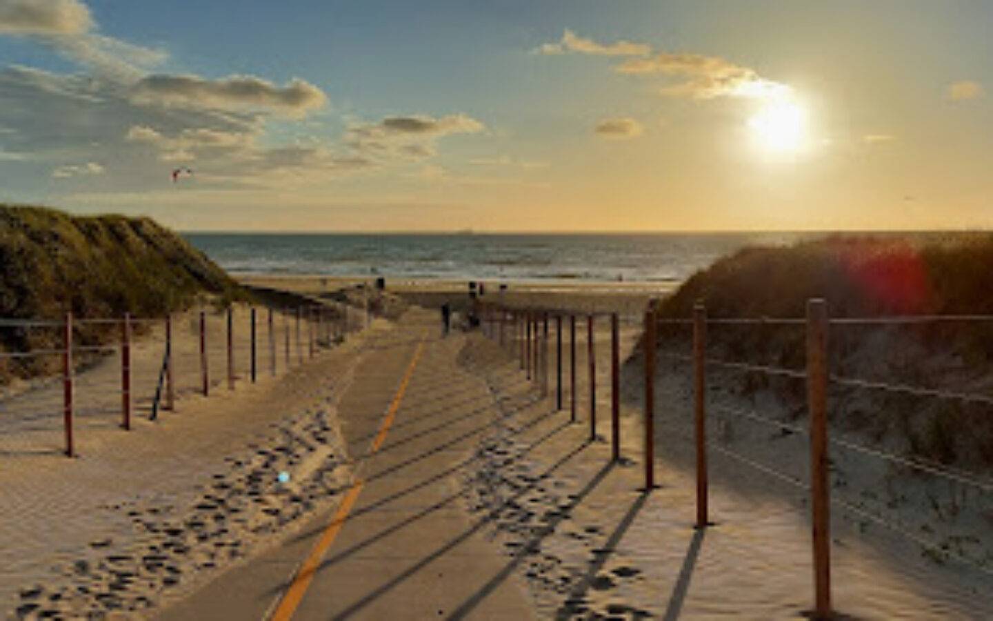 Sunset at the beach